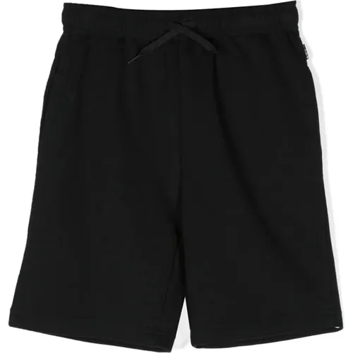 Schwarze Baumwoll-Bermuda-Shorts - Molo - Modalova
