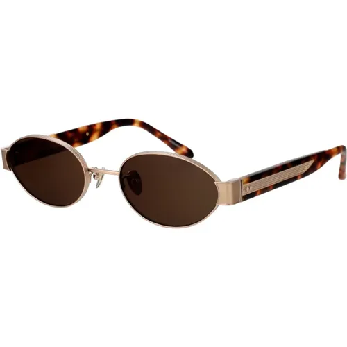 Sadie Sunglasses for a Stylish Look , female, Sizes: 53 MM - Linda Farrow - Modalova