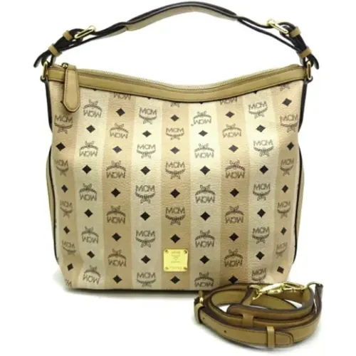 Pre-owned Canvas handbags , female, Sizes: ONE SIZE - MCM Pre-owned - Modalova