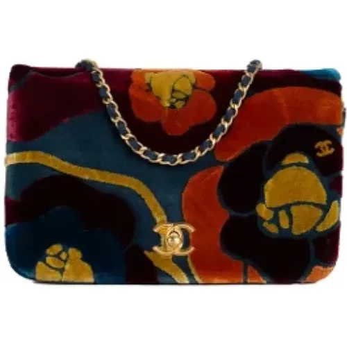 Pre-owned Velvet chanel-bags , female, Sizes: ONE SIZE - Chanel Vintage - Modalova