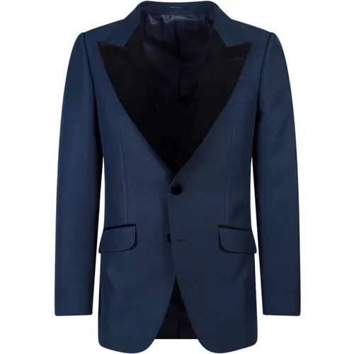 Men's Clothing Blazer Ss23 , male, Sizes: M, L - Gucci - Modalova