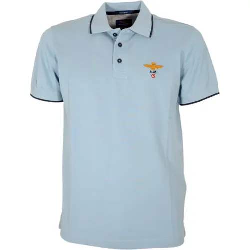 Shirts , male, Sizes: 3XL, 4XL - aeronautica militare - Modalova