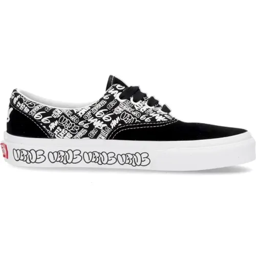 Graffiti Low-Top Sneaker /White , male, Sizes: 12 UK - Vans - Modalova