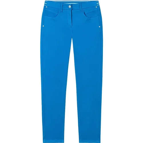 Moderne Slim-Fit Denim Jeans , Damen, Größe: XL - LUISA CERANO - Modalova