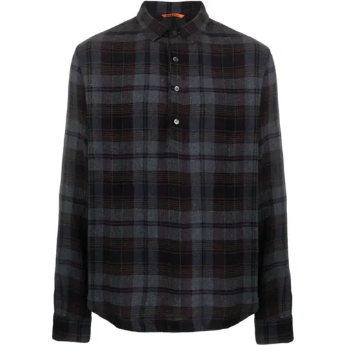 Men`s Clothing Shirts Grey Aw23 , male, Sizes: S, L, M, XL - Barena Venezia - Modalova