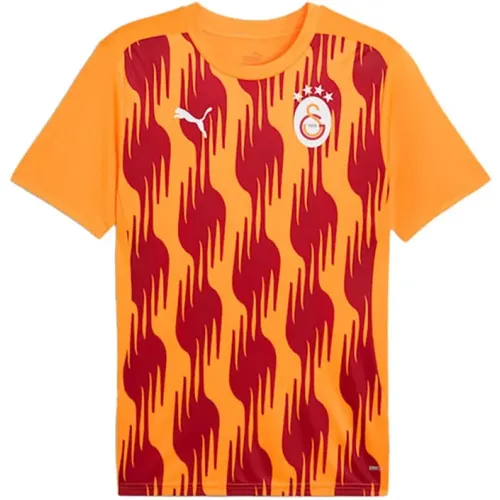 Galatasaray Pre-Match Trikot 2024/2025 , Herren, Größe: S - Puma - Modalova