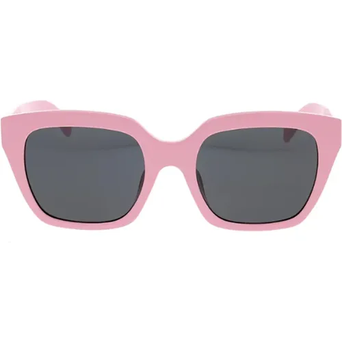 Neutral Sunglasses for Women , female, Sizes: 56 MM - Celine - Modalova