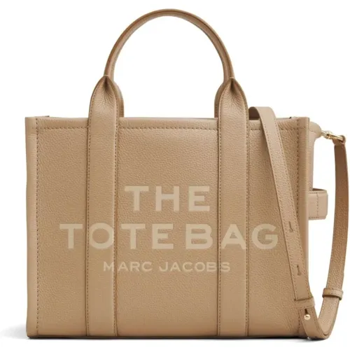 Leather Casual Tote Bag , female, Sizes: ONE SIZE - Marc Jacobs - Modalova