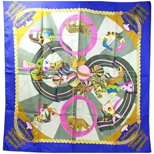 Pre-owned Silk scarves , female, Sizes: ONE SIZE - Hermès Vintage - Modalova