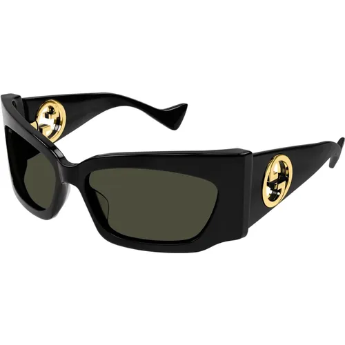 Stylish Gg1412S Sunglasses , female, Sizes: 62 MM - Gucci - Modalova