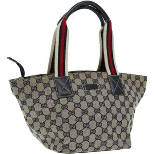 Pre-owned Canvas totes , female, Sizes: ONE SIZE - Gucci Vintage - Modalova