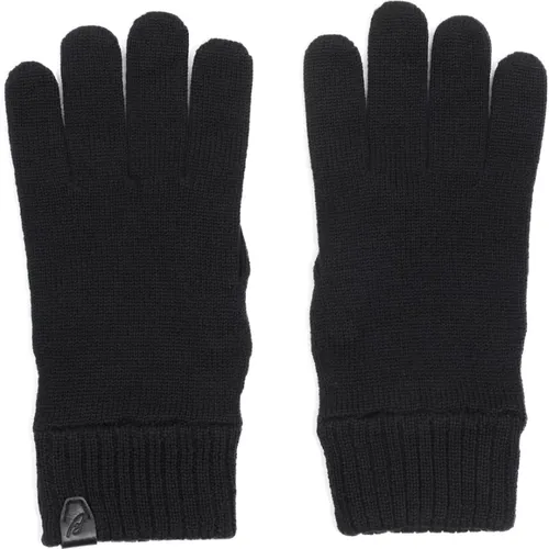 Schwarze Strickhandschuhe für Wintermode - Brioni - Modalova