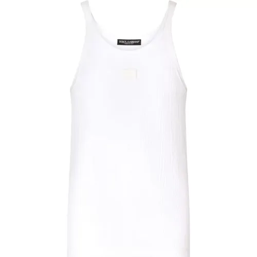 T-Shirts & Polos for Men , male, Sizes: XL, L, M - Dolce & Gabbana - Modalova