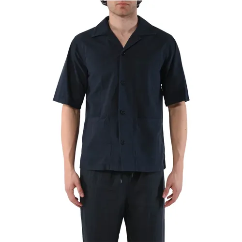 Short Sleeve Shirts , male, Sizes: M, XL, L, 2XL - Aspesi - Modalova