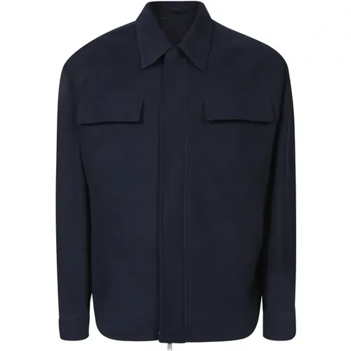 Blaue Jacke Aw24 Lardini - Lardini - Modalova