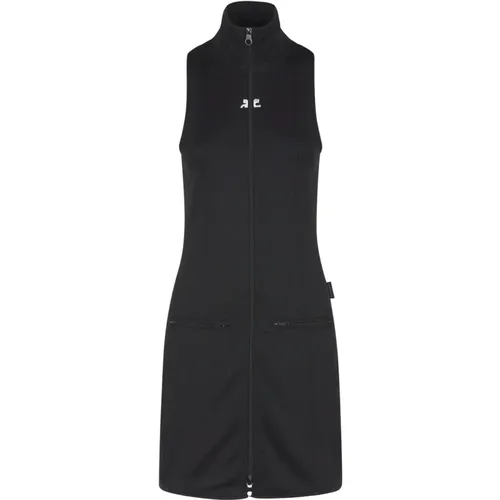 Interlock Tracksuit Dress , female, Sizes: XS - Courrèges - Modalova