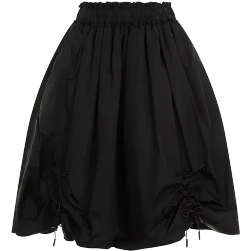 Elasticated Ruching Midi Skirt , female, Sizes: 3XS, XS - Simone Rocha - Modalova