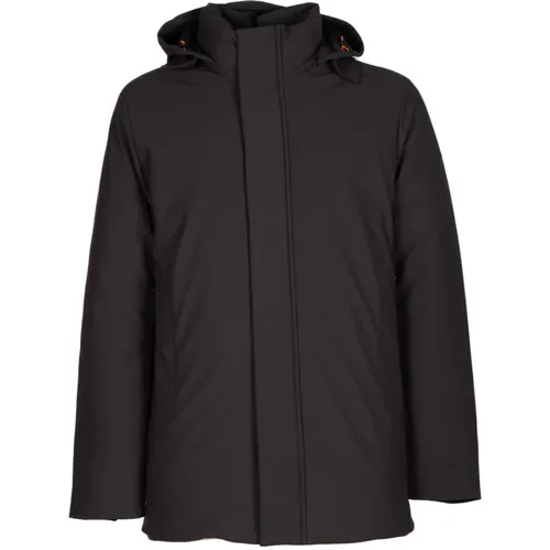 Technical Pteris Jacket in Dark , male, Sizes: XL, S, 3XL, 4XL - Save The Duck - Modalova