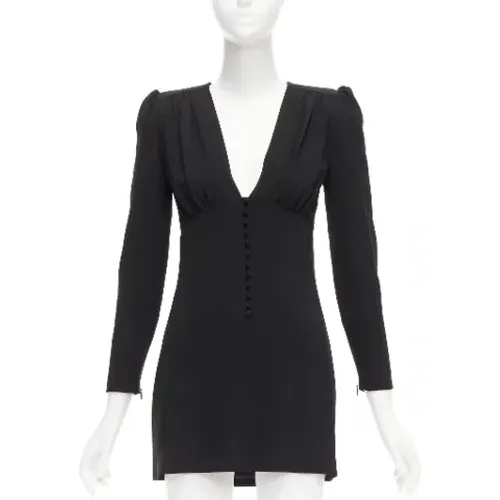 Pre-owned Acetate dresses , female, Sizes: XS - Yves Saint Laurent Vintage - Modalova