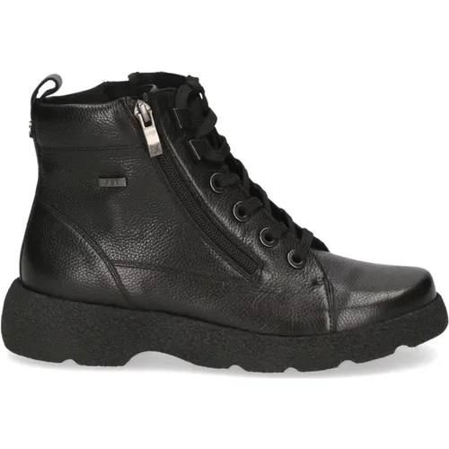 Schwarze Lässige Ankle Boots für Frauen , Damen, Größe: 37 EU - Caprice - Modalova