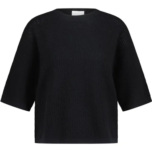 Oversize-Pullover aus Woll-Kaschmir-Mix , Damen, Größe: M - allude - Modalova