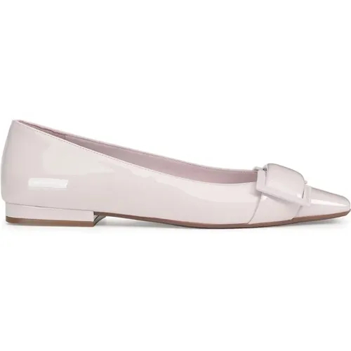 Leather Ballerina Flats with Metal Hardware , female, Sizes: 4 UK - Sergio Rossi - Modalova