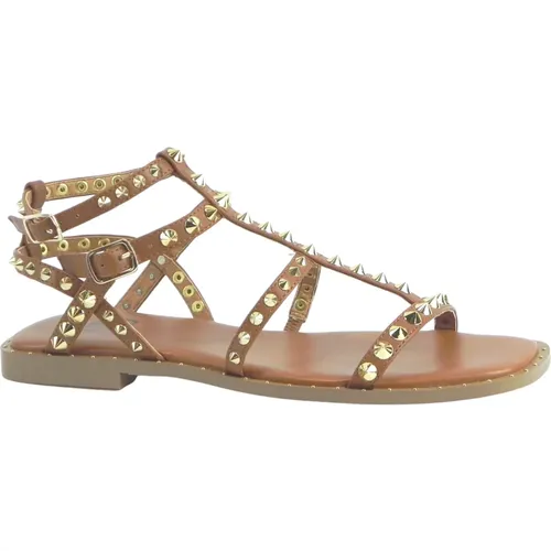 Flache Sandalen , Damen, Größe: 40 EU - Bibi Lou - Modalova