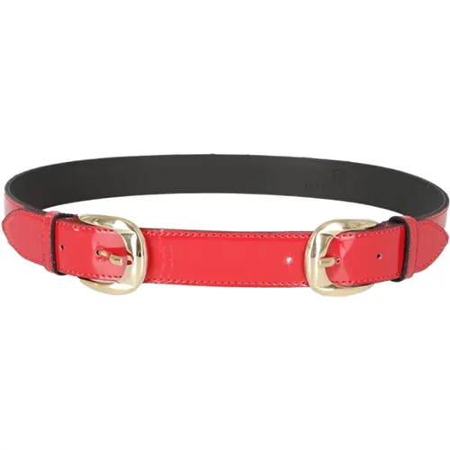 Stylish Leather Belt for Women , female, Sizes: S, L - Federica Tosi - Modalova