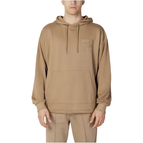 Oversized Hoody Frühling/Sommer Kollektion , Herren, Größe: S - Fila - Modalova