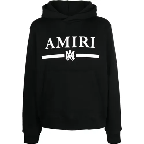 Schwarzer Sweater mit Logo-Print - Amiri - Modalova