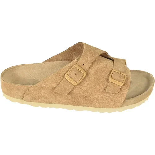 Weiße Sandalen für Sommeroutfits , unisex, Größe: 39 EU - Birkenstock - Modalova