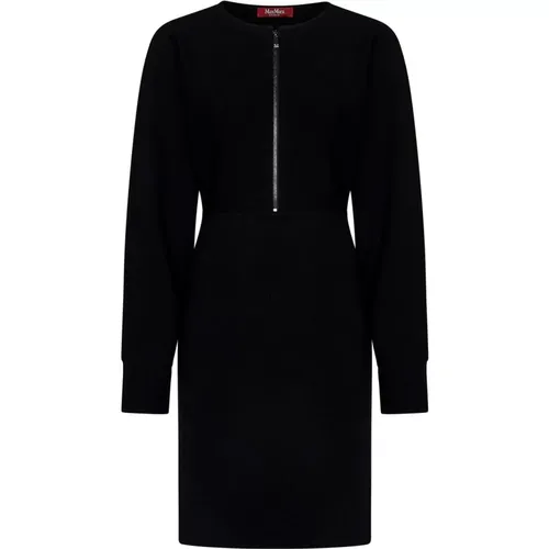 Schwarzes Kleid für Frauen Elegant Komfort - Max Mara - Modalova