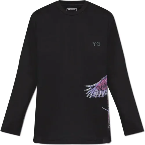 Langarm T-Shirt , unisex, Größe: S - Y-3 - Modalova