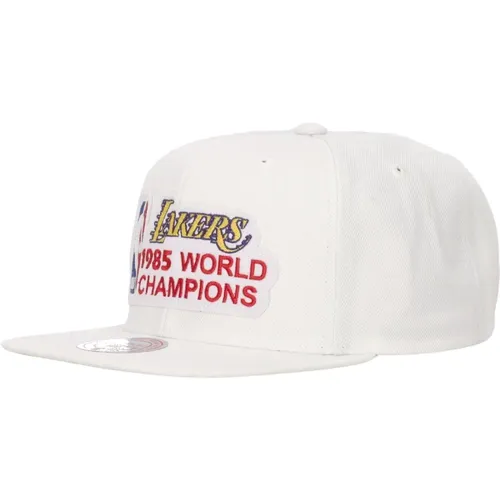 NBA Champs 1985 Snapback Cap , male, Sizes: ONE SIZE - Mitchell & Ness - Modalova