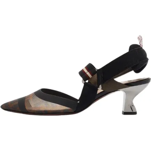 Pre-owned Fabric heels , female, Sizes: 4 UK - Fendi Vintage - Modalova