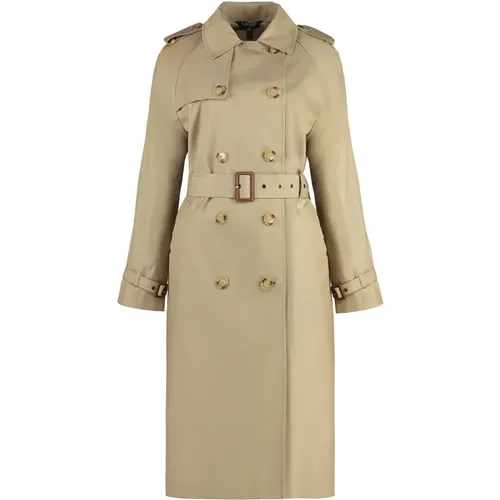 Klassischer Baumwoll-Trenchcoat - Ralph Lauren - Modalova