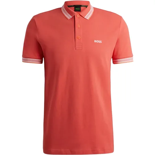 Polo Shirt , Herren, Größe: L - Boss - Modalova