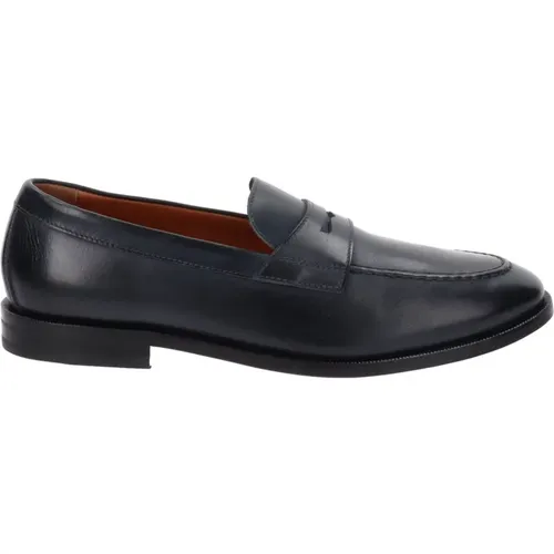 Mens Leather Loafers , male, Sizes: 10 UK, 7 UK, 9 UK - Nerogiardini - Modalova