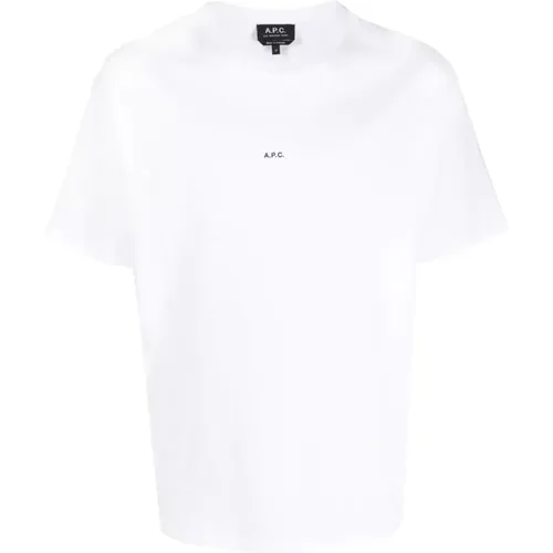 Weißes T-Shirt Kyle Polos , Herren, Größe: XS - A.p.c. - Modalova