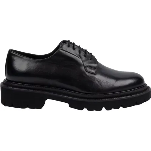Aged Leather Derby Shoes , male, Sizes: 10 UK, 11 UK, 7 1/2 UK - Marechiaro 1962 - Modalova