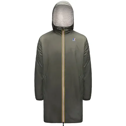 Eiffel 3/4 Länge Jacke in Grün , Herren, Größe: XL - K-way - Modalova