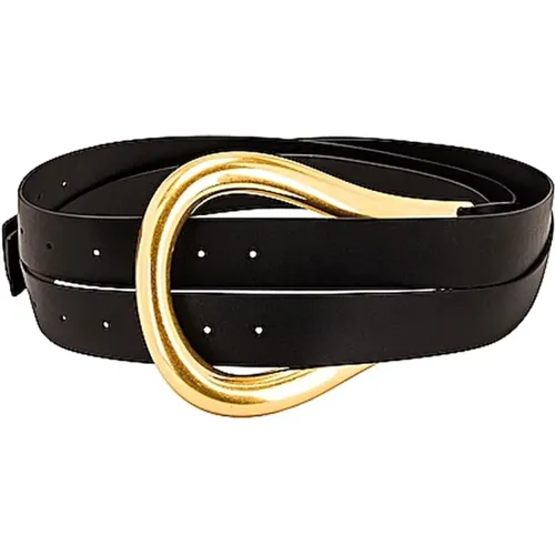 Stylish Leather Belt for Men , female, Sizes: L - Bottega Veneta - Modalova