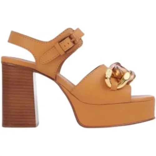 Coqueline Sandalen - Luxusmode Paris , Damen, Größe: 36 1/2 EU - Chloé - Modalova