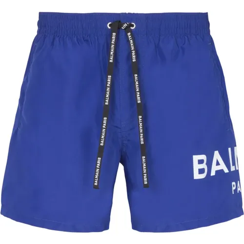 Balain Badeshorts , Herren, Größe: M - Balmain - Modalova