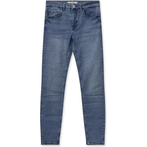 Chic Slim-Fit Led Jeans , female, Sizes: W31, W25, W32, W33 - MOS MOSH - Modalova