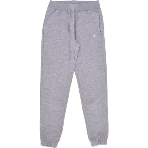 Lightweight Jogger Tracksuit Pants Heather Grey/Black , male, Sizes: XL, M, L, S, 2XS, XS - new era - Modalova