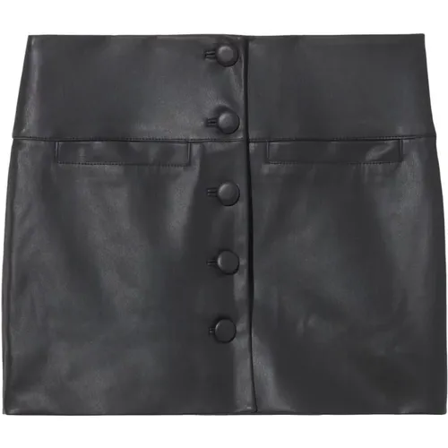 Faux leather mini skirt , female, Sizes: M, XS - Proenza Schouler - Modalova