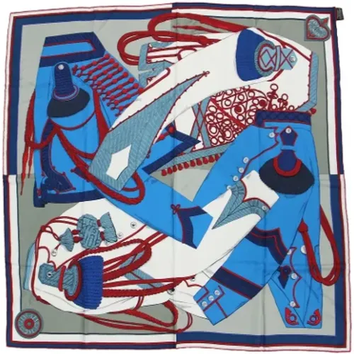 Pre-owned Silk scarves , female, Sizes: ONE SIZE - Hermès Vintage - Modalova