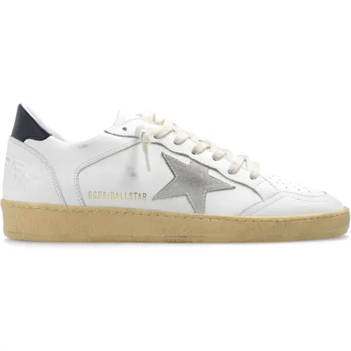 Ball Star Double Quarter sneakers , male, Sizes: 11 UK - Golden Goose - Modalova