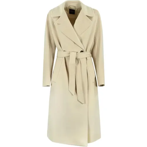 Ivory Coats with Resina Detail , female, Sizes: 3XS, XS - Max Mara Weekend - Modalova